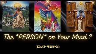 🤔 The *PERSON* on Your Mind (Exact - Feelings)  🤯 💯  🎯 Tarot Psychic Reading! 🦋 Pick a Card