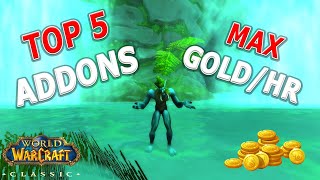 WoW Classic - Top 5 Addons for AOE Gold Farming / Power leveling!!