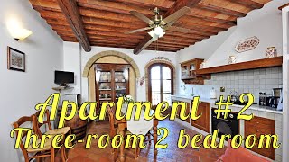 Villa Le Torri - Video 2020 apartment # 2 three-room 2 bedroom.