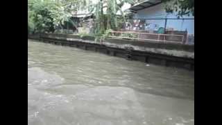 Sansab channel boat in Bangkok