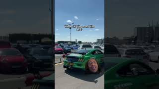 The hell mustang cat 5.0 #shorts #car #cars #trending #greenscreen #srt #ford #dodgecharger ge