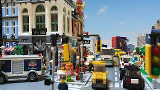 모듈러를 사용한 레고시티 디오라마 만들기 #3 | Lego city with modular #3