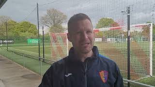 OPEN GOAL BROOMHILL FC POST MATCH INTERVIEW | Manager, Kevin Rutkiewicz - League Cup Semi Final.