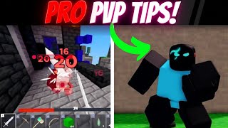 *PRO* TIPs for PVP! (Roblox Bedwars Mobile)..