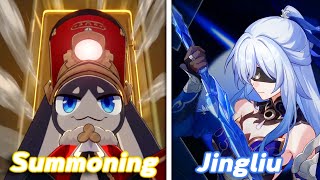 ICE MOMMY Honkai Star Rail CHARACTER! | Jingliu Summons!