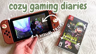 Cozy Gaming Diaries🍄🎮🍃~ Playing Luigi’s Mansion 2 HD