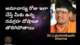 అమావాస్య రోజు ఇలా చేస్తే మీకు ఉన్న నవగ్రహ దోషాలు తొలిగిపోతాయి l Lakshmikanth Sharma