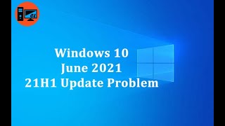 Windows Update 21H1 Taskbar Solve (Uninstall)