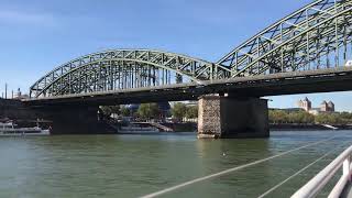 Sightseeing Boat Cruise along Cologne's Rhine River  ⎈