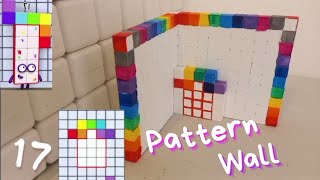 NumberBlocks 17 pattern wall ( 1 )