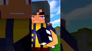 ARA ARA WOLVERINE APHMAU AND AARON WOLVERINE CUTE -MINECRAFT ANIMATION #shorts