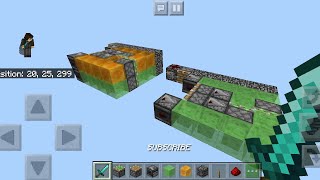 Simple, Stackable 2 Way Flying Machine in Minecraft Bedrock