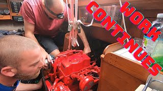 Atlantic Preparations, Engine reinstall and putting Atlas back together  Ep35