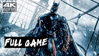 Batman: Arkham Origins | Gameplay Walkthrough 4k 60FPS Full Game (No Commentary)