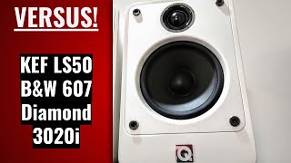 Q Acoustics Concept 20 Review & Sound Test ||  vs 3020i vs Kef LS50 vs B&W 607 vs Wharfedale Diamond