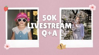 50K Q+A and CELEBRATION!!! 🥳❤️ First live-stream!