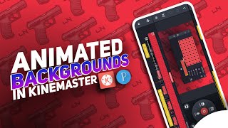 How To Make a 2D Animated Background In Kinemaster & Pixellab | Graphics Tutorial Android |