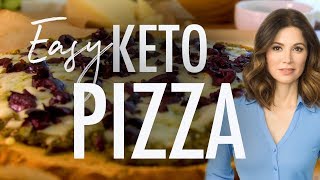 The BEST Keto Pizza