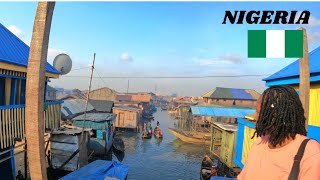 The BIGGEST FLOATING SLUM in Nigeria is not what you think it is/Makoko Floating village 🇳🇬