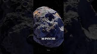 16 PSYCHE:  O ASTEROIDE QUE PODE TE DEIXAR BILIONÁRIO #shorts #asteroide