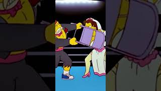 Doctor Bone Break A Simpsons Wrestling Icon  #wwe #cartoon #simpsons #prowrestling