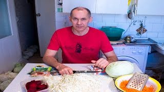 Квашеная капуста на всю зиму.