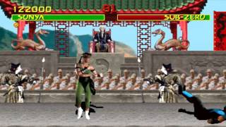 Mortal Kombat (Arcade) Sonya Blade