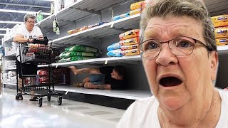 ANGRY GRANDMA PRANK IN STORE!