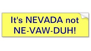 Pronounce Nevada - Politicians Pass and Fail - Funny