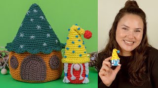 COMO FAZER ENFEITE DE NATAL DE AMIGURUMI - GNOMO | ATELIÊ JÉSSICA BRANDÃO | #123