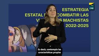 SXD. Estrategia estatal para combatir las violencias machistas