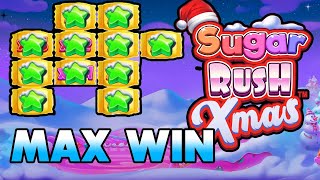 UNBELIEVABLE MAX WIN CLUSTER (Sugar Rush Xmas) | Pragmatic Play