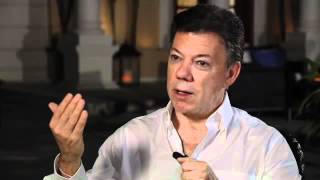 Colombia: President Santos talks about war on drugs