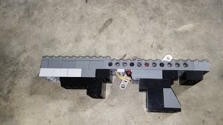 Compact Lego Rubberband Gun V2