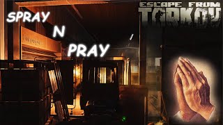 Jesus take the trigger! Good ol' Reliable SPRAY N PRAY - Escape from Tarkov #shorts