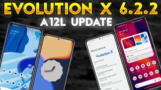 Evolution X 6.2.2 Android 12L Rom Update for Mi 11x Poco F3 Redmi K40 Full Review | Best A12L ROM ?