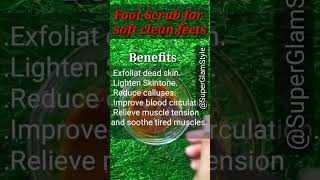 Viral Coffee Scrub/Sugar scrub for soft smooth feet #viralshorts#shorts#trending#beautiful