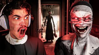 bistecone jogando Evil Nun: The Broken Mask #1 - jogo de terror