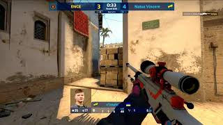 s1mple insane 4k with AWP vs ENCE