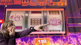 Hot- Rare Easy Money 3 Reel Slot Machine With Non-stop Bonuses! 🔥