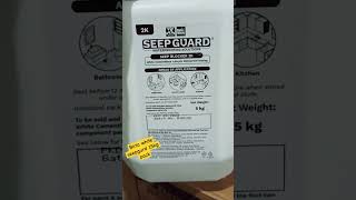 waterproofing solution seepgurd 2k birla white #shorts