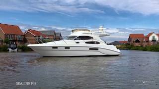 Sealine F37 - On the water & Interior showcase