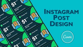 How to Create Instagram Post in Canva | Instagram Post Template Design