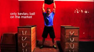 XD Fitness Kevlar Bulletproof Ball - Medicine Ball - Wall Ball - Slam Ball