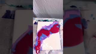 Color Explodes Dutch Pour! #fyp #fypシ #art #acrylicpouring #artist #artwork #viral #dyi #youtube