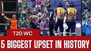 T20 World Cup: 5 Biggest Upsets in t20 world cup history | Pak vs USA | Khpal Sports