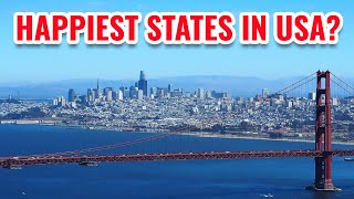 10 Happiest States in America 2024