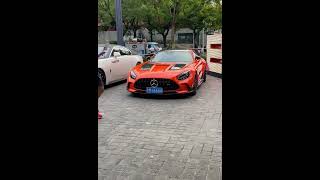 把书读烂都达不到的高度吧 # Mercedes Benz # AMG GT # Shenzhen, China 🇨🇳