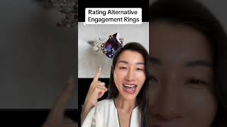 Rating alternative engagement rings #engagementrings #alternativeengagementrings #emerald #rings