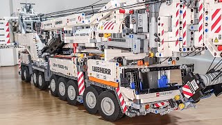 Lego Technic Liebherr LTM 11200 Crazy Crane MOC by Jeroen Ottens